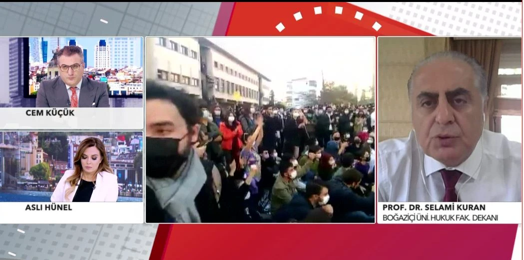 Dekan Prof. Dr. Selami Kuran'dan öğrenci protestolarına sert tepki: 17 bin öğrencinin eğitim hakkı ihlal ediliyor